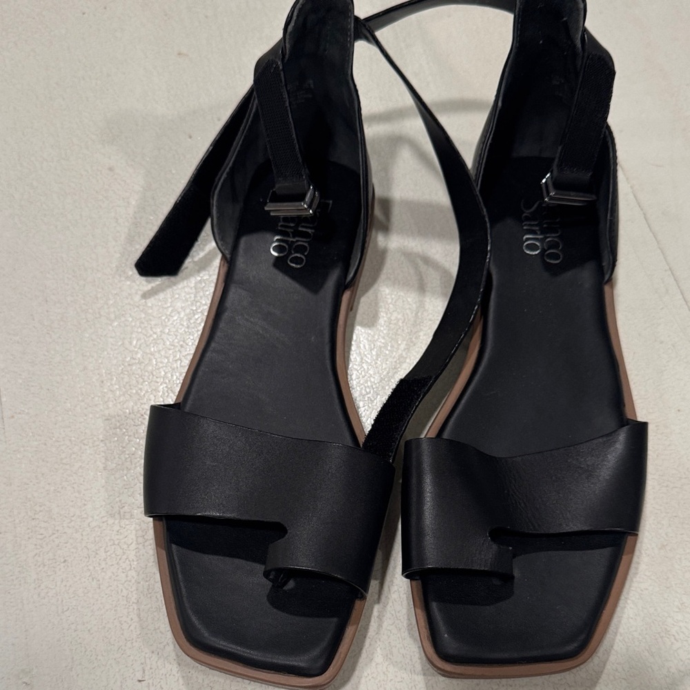Franco Sarto Black Sandals
